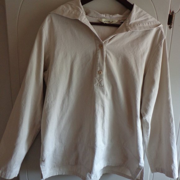 Eddie Bauer Hooded Jacket Long Sleeves M Cotton - Picture 10 of 14